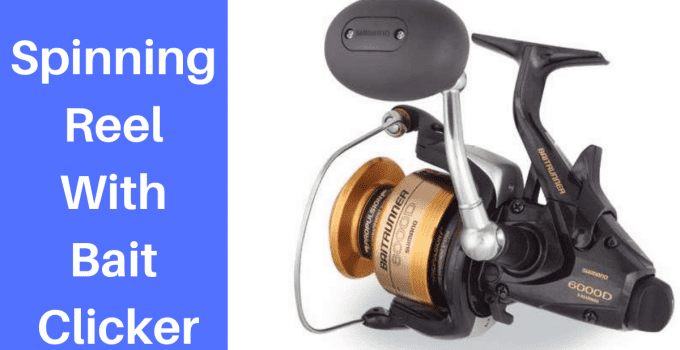 Spinning Reel With Bait Clicker